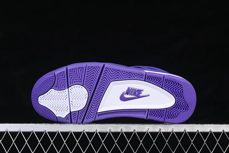 All categories Air Jordan Jordan series basketball shoes Air Jordan 4 Nigel Sylvester x Air Jordan 4 Retro "Purple" AJ4 Joe 4 joint blue brick HF4340-500